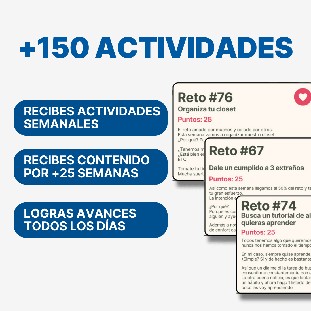 Curso: Sal de la zona de confort y mejora tu vida
